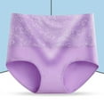thumbnail image 1 of Cotton Underwear For Women Sexy Lace Tummy Control Floral Print High Cut Butt Lifting Underwear Summer, 1 of 3