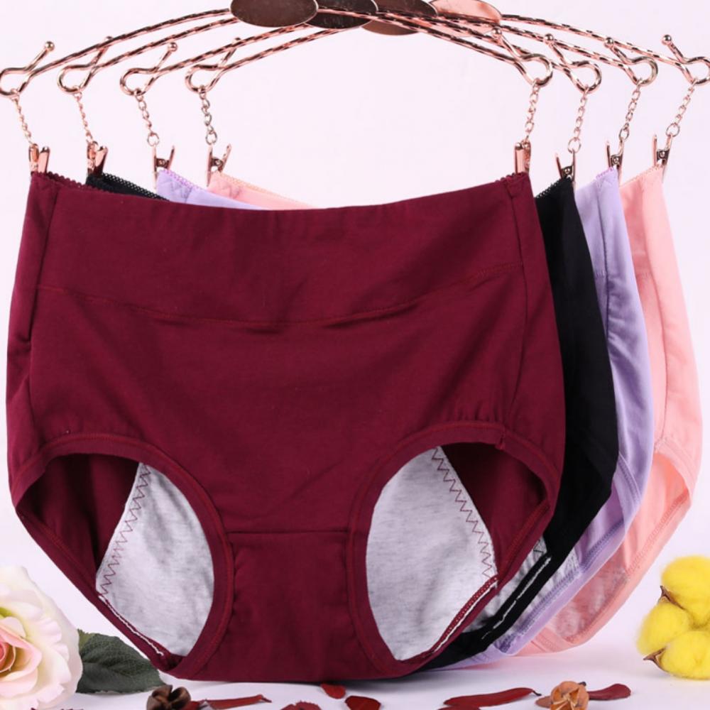 Cotton Underwear High Waisted Panties Full Coverage Underpants 