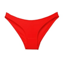 Cotton Underwear for Women Low Waisted Comfortable Breathable Bikini Low Rise String Soft No Show Panties