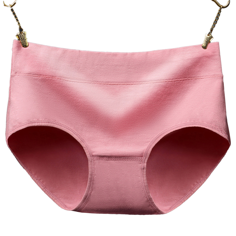 Cotton Underwear for Women No Muffin Tops Rise No Show Ladies Underwear Panties Padded