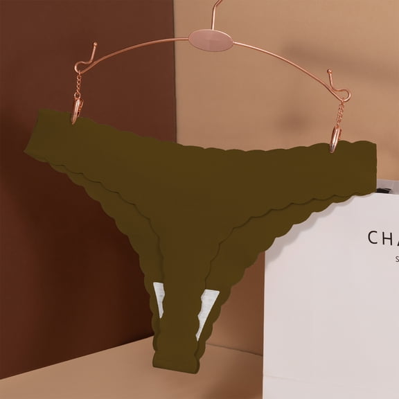 Cotton Underwear for Women Seamless Thongs Soft Strench Breathable Women's Low Rise brazilian Panties BR M