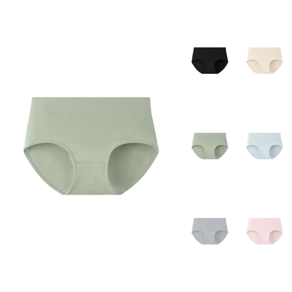 Cotton Underwear for Women Soft Comfortable Mid Rise Panties Briefs Womens Underwear