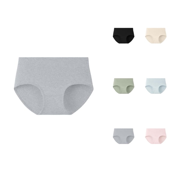 Cotton Underwear for Women Soft Comfortable Mid Rise Panties Briefs Womens Underwear
