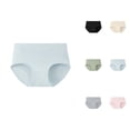 thumbnail image 1 of Cotton Underwear for Women Soft Comfortable Mid Rise Panties Briefs Womens Underwear, 1 of 4
