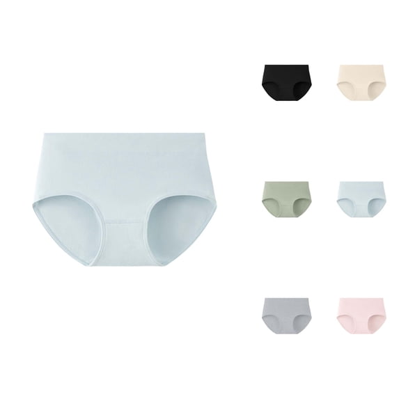 Cotton Underwear for Women Soft Comfortable Mid Rise Panties Briefs Womens Underwear