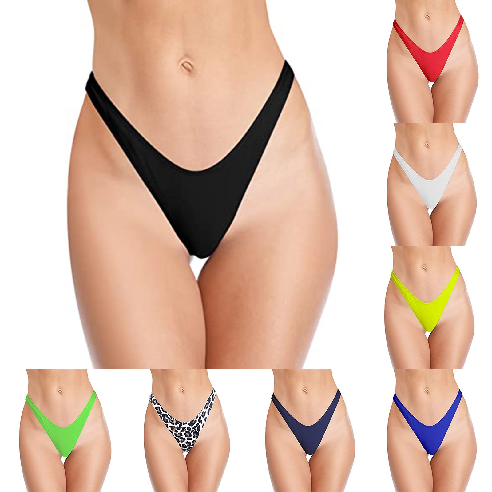 Cotton Underwear for WomenString Bikini PantiesSexy Cheeky Panties