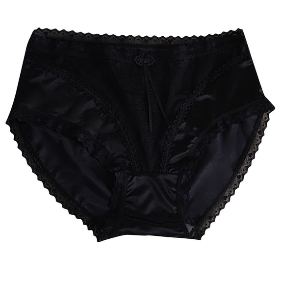 Cotton Underwears for Womens Comfortable Lace Abdomen Mid-rise Waist And Hip Lift Comfortable Body Breathable Underwear Briefs