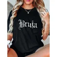 thumbnail image 1 of Cotton Unisex Bruja Halloween Mexicana Latina Chicana Gift for Witch Women T-Shirt, 1 of 6