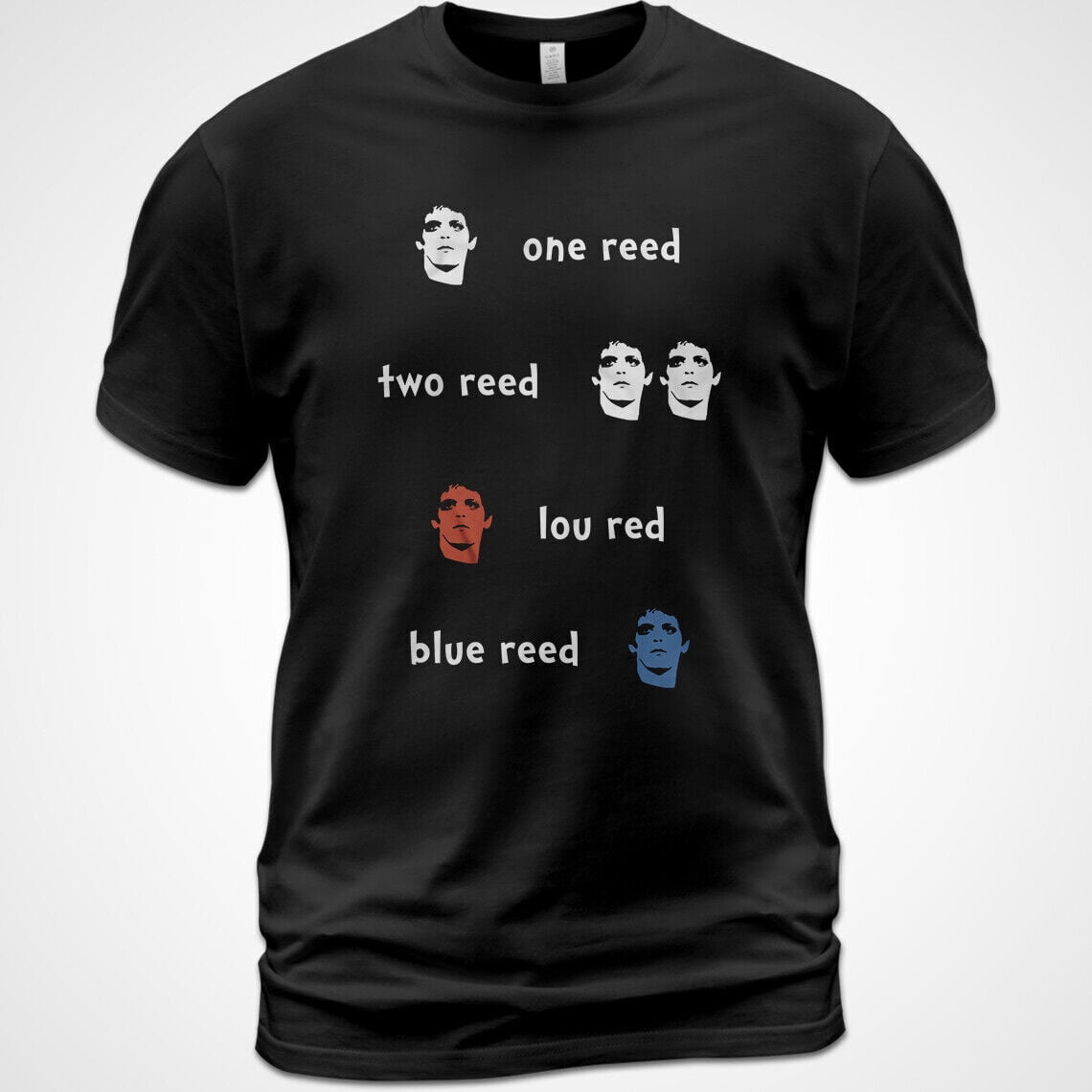 Cotton Unisex T-Shirt Lou Reed Metal Machine Music Album Tee The Blue ...