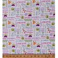 thumbnail image 1 of Cotton Vegetables Garden Puns Food Planted With Love Words of Seed White Cotton Fabric Print by the Yard (10152-09), 1 of 1
