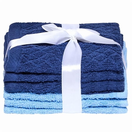 Cotton Washcloth 6 Piece Set