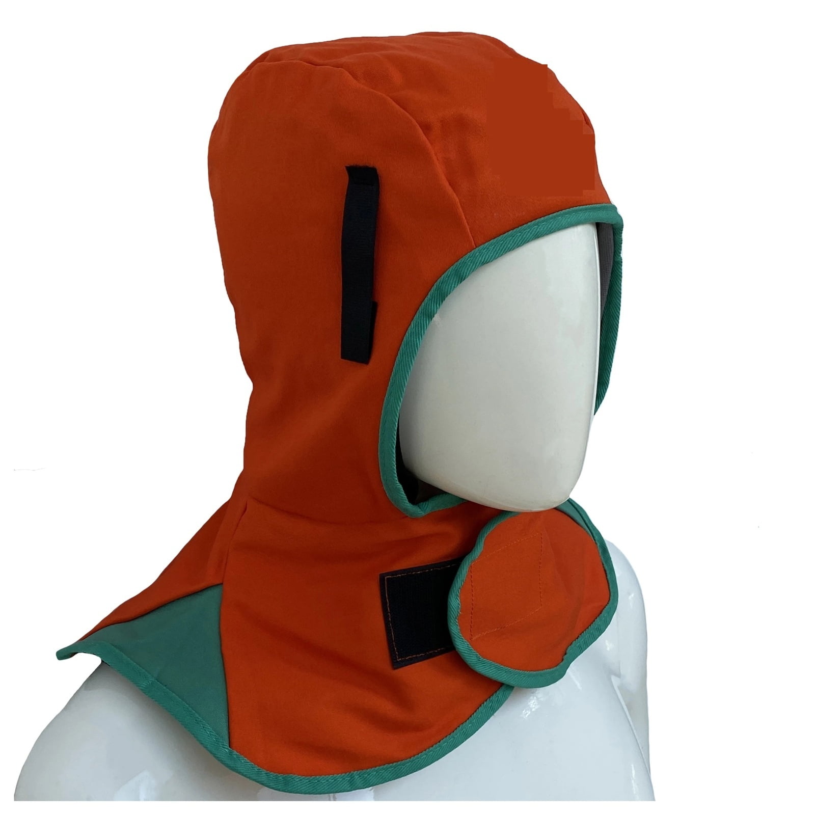 Cotton Welding Hats Washable Fire Flame Retardant Helmet Comfort Neck Face Protection ,More Durable