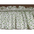thumbnail image 1 of Cotton Window Valance Floral Print 58 Inch Wide Butterfly Green, 1 of 1
