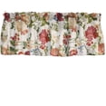 thumbnail image 1 of Cotton Window Valance Floral Print 58 Inch Wide Geraniums and Azaleas Floral Mix, 1 of 2