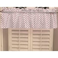 thumbnail image 1 of Cotton Window Valance Polka Dots Print 58 Inch Wide / Small Dots Red on White, 1 of 1