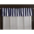 thumbnail image 1 of Cotton Window Valance Stripe Print 58 Inch Wide / 2 Inch Stripe Navy, 1 of 1