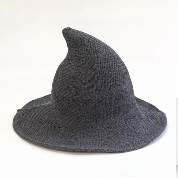 Cotton Witch Hat,Wizard Hat Cosplay Accessories for Halloween Costume Party Christmas Masquerade Carnivals