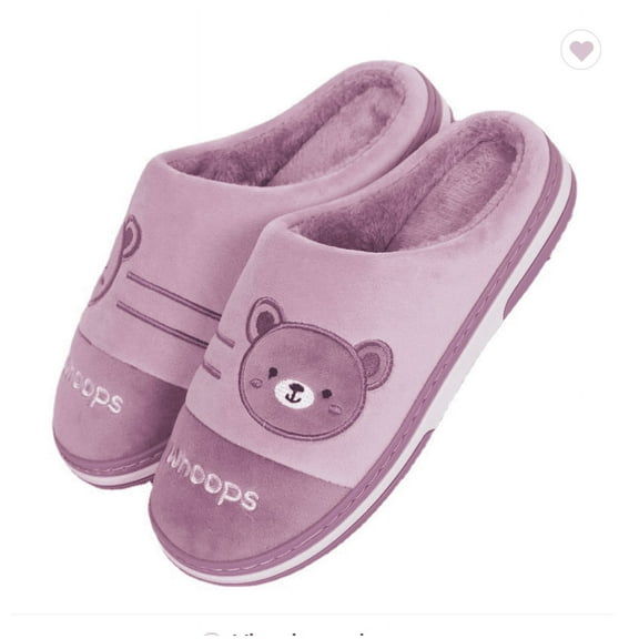 Cotton Women's House Slippers - Indoor/Outdoor Lightweight Home Slippers size 7.5 - 8.5