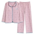 thumbnail image 1 of Cotton Women's Pajama Sets Women'S Petite Pajama Set Petite Length Tunic Top Wide Leg Pants, Women Pajama Sets XL, 1 of 9