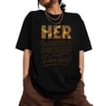 thumbnail image 1 of Cotton ，Worth Is Priceless Graphic Tee Camouflage HER Design Inspirational Womens T-Shirt Black S-5XL, 1 of 5