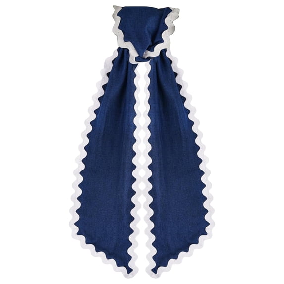 Cotton Wreath Sash Satin Ribbon Garland For Front Door Holiday Wreath Accessories