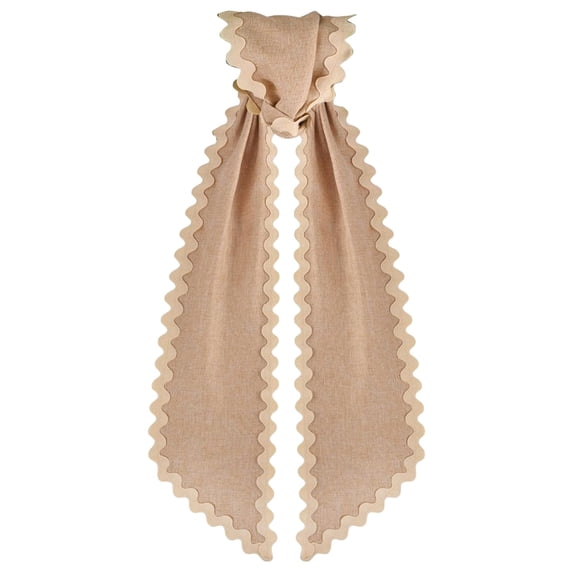 Cotton Wreath Sash Satin Ribbon Garland For Front Door Holiday Wreath Accessories