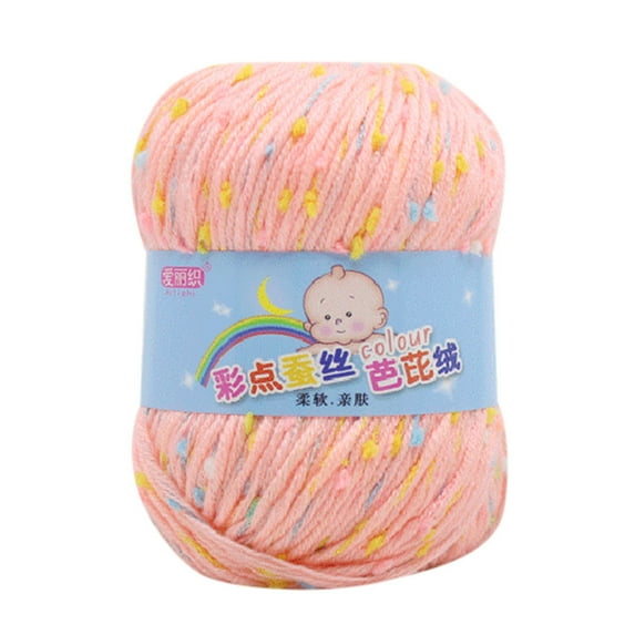 Cotton Yarn For Crocheting Loops And Threads Yarn White Yarn Colorful Dotted Milk,Cotton,Wool And Thread Tshirt Yarn Wool Yarn Yarn Holder Red Yarn Crochet Kit For Beginners