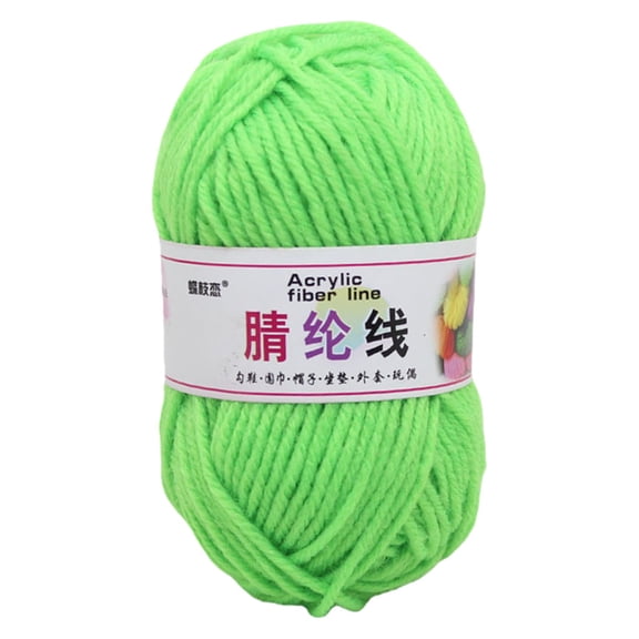 Cotton Yarn Macrame Cord Chunky Yarn 4 Strand Acrylic Knitted Yarn Mixed With DIY Sweater Hook Shoes Hook Slippers Scarf