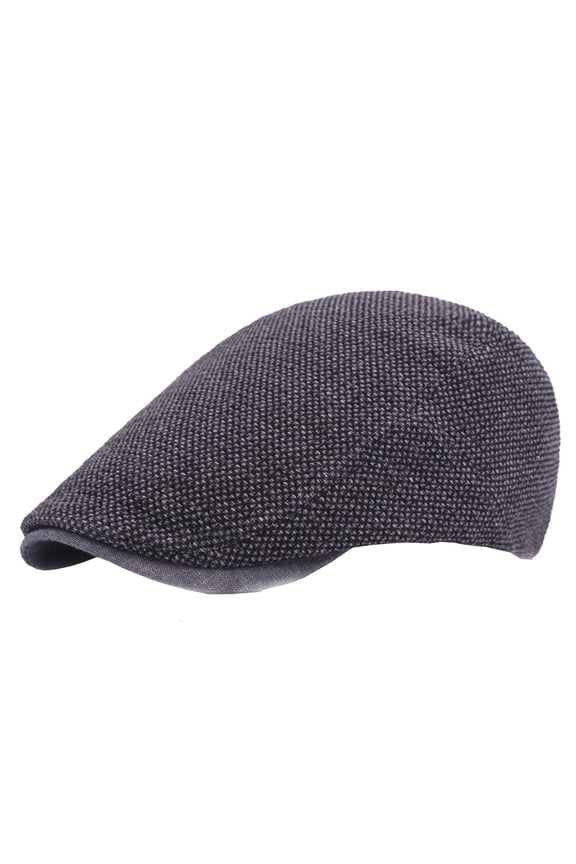 Cotton beret men's peak cap fashion forward hat outdoor travel sun hat