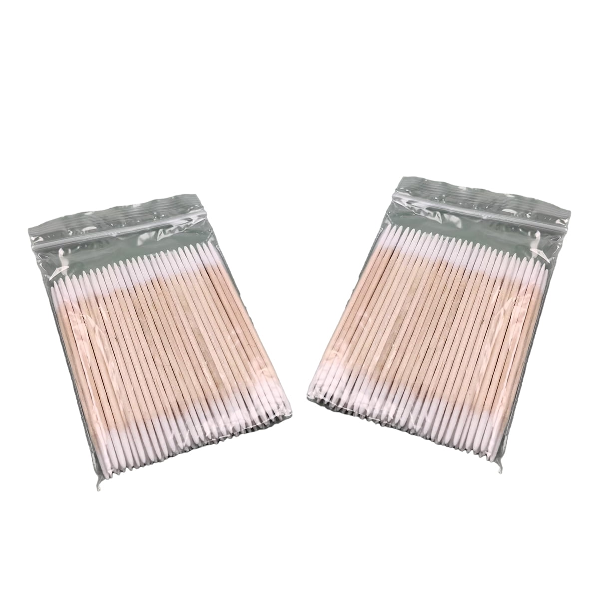 Cotton buds, pointed cotton bud dispenser, small cotton buds, wooden