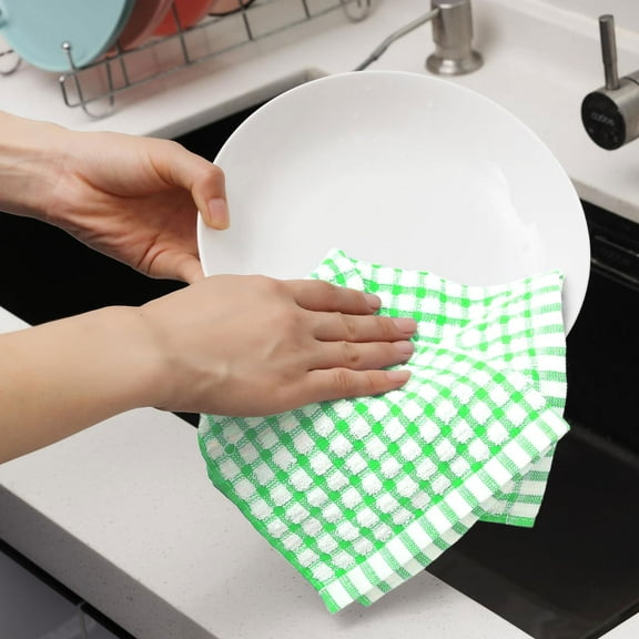 kitchen cleaning supplies Cleaning Kitchen Fast Absorbent Microfiber Towels Rags And Cloths Drying Super Cotton Dish Dish Soft Kitchen Dishcloths Towels Dish Cloth Microfiber Wipes