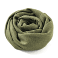 thumbnail image 1 of Cotton linen scarf wide linen wrap cape plain scarf, 1 of 5
