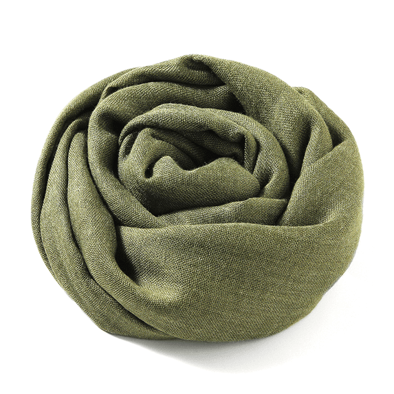 Cotton linen scarf wide linen wrap cape plain scarf