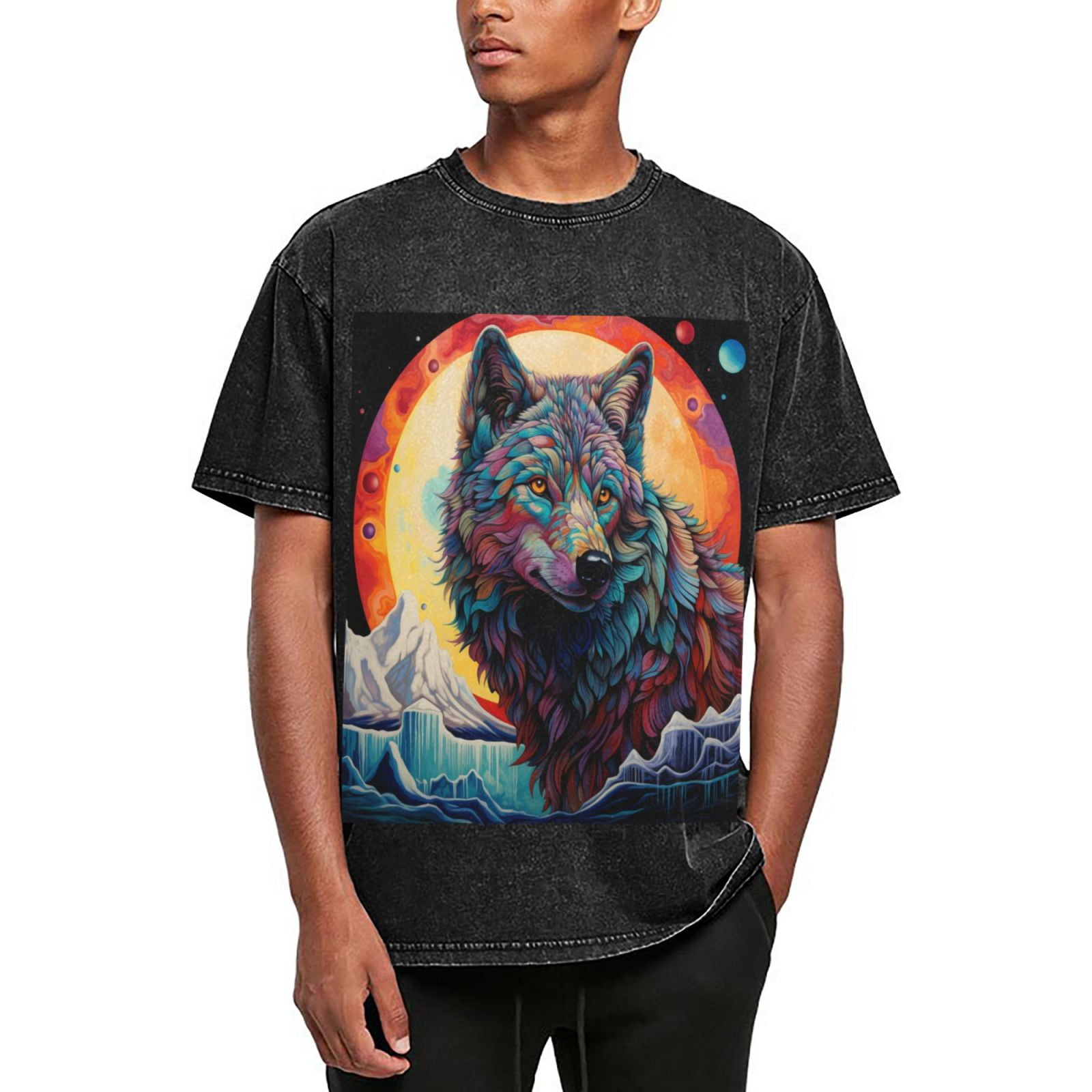 Tea Picasso Wolf Graphic Tee