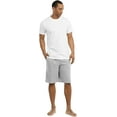 thumbnail image 1 of Cottonbell Men's & Unisex Casual Cotton Knitted Pajama Shorts Loungewear with Drawstring, 1 of 4