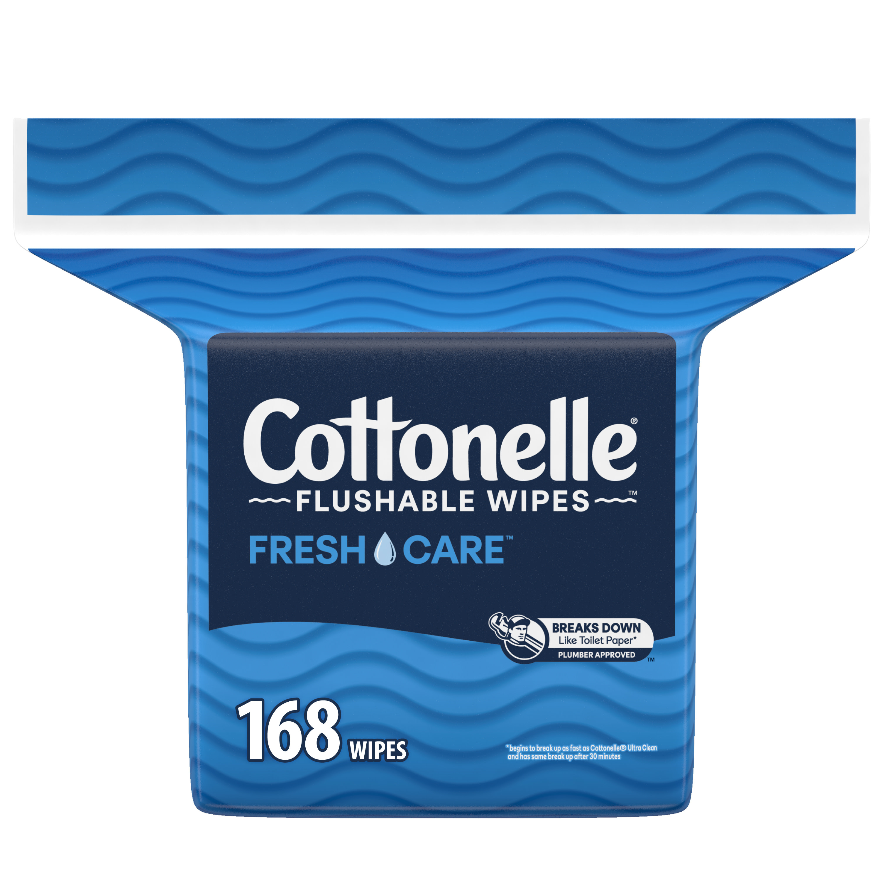 Cottonelle Fresh Care Flushable Wipes, 1 Resealable Bag - image 1 of 9