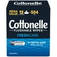Cottonelle Fresh Care Flushable Wipes, 504 ct.