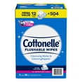 Cottonelle Fresh Care Flushable Wipes, One Size 504 Ct.