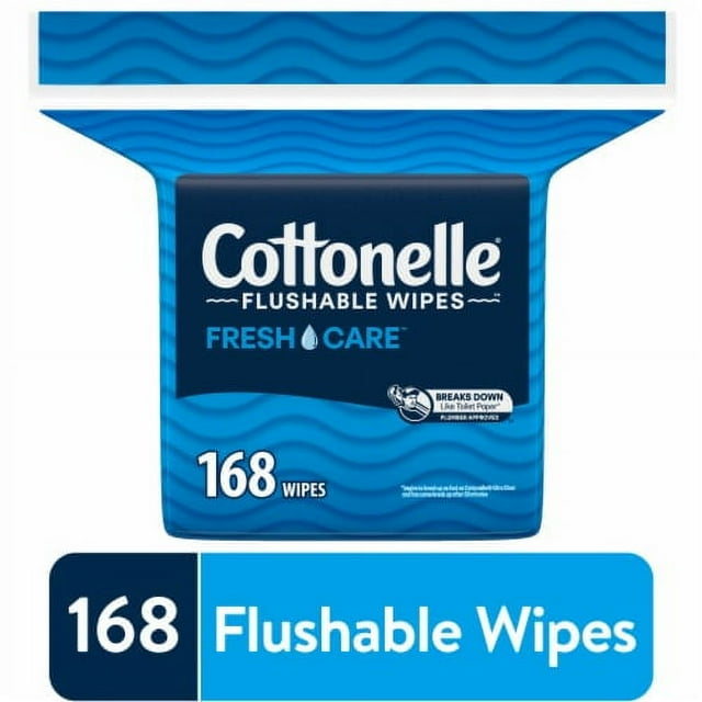 2X - Cottonelle Fresh Care Flushable Wipes Refill Pack