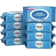 thumbnail image 1 of Cottonelle FreshFeel Flushable Wet .. Wipes, Adult Wet Wipes, .. 8 Flip-Top Packs, 336 .. Total Wipes, 1 of 3