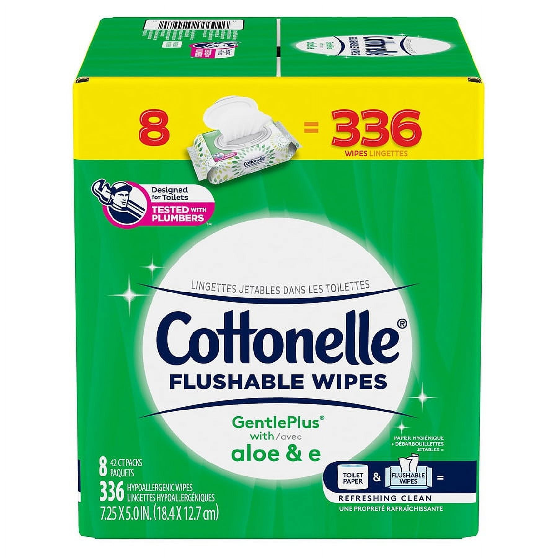 Cottonelle wet store wipes