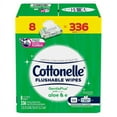 thumbnail image 1 of Cottonelle GentlePlus Flushable Wet Wipes with Aloe & Vitamin E, 1 of 4