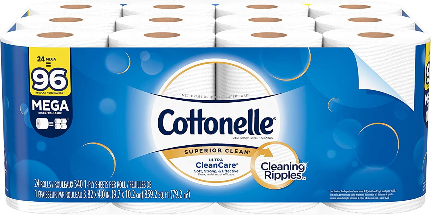Cottonelle Ultra CleanCare Toilet Paper, 24 Mega Nepal | Ubuy