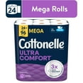 thumbnail image 1 of Cottonelle Ultra Comfort Toilet Paper, Soft Toilet Tissue, 24 Mega Rolls, 1 of 8