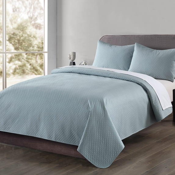 Cottonesque 100% Cotton Solid Diamond Quilt