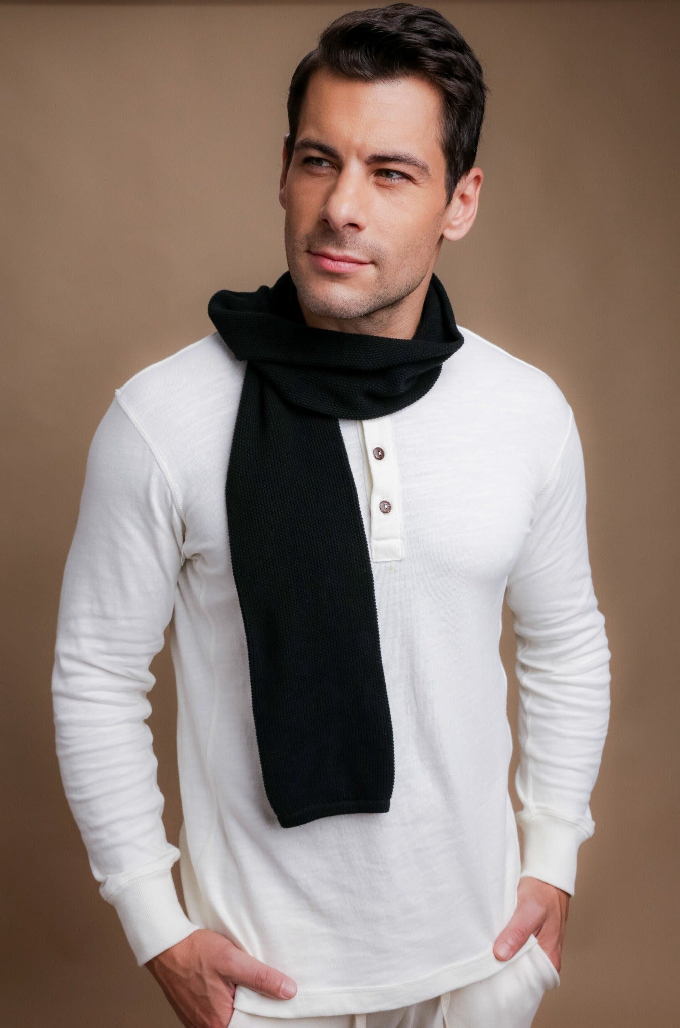 Cottonique Hypoallergenic Scarf - 100% Organic Cotton For Sensitive Skin & Eczema