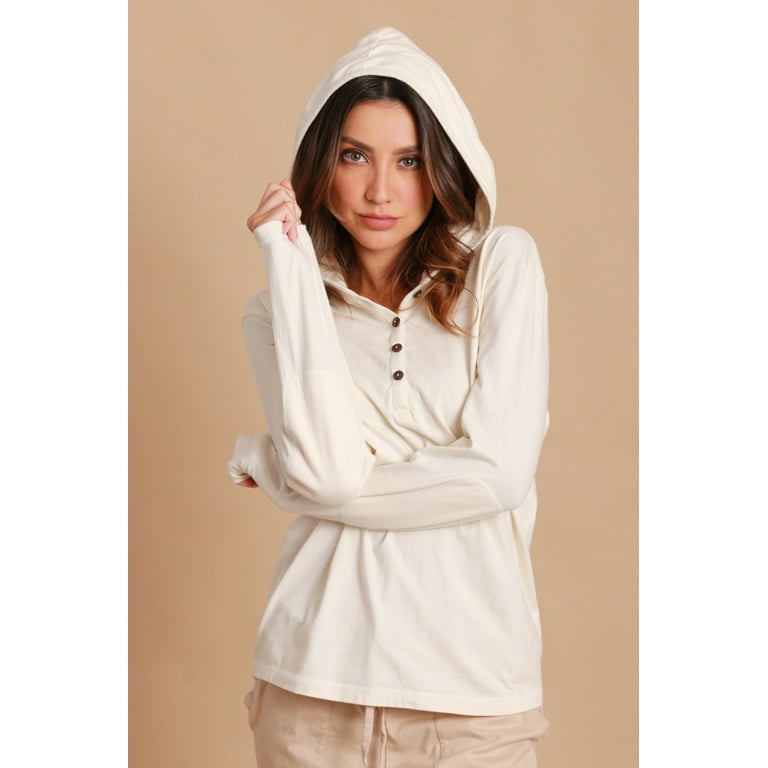 Natural color hoodie shop