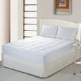 thumbnail image 1 of Cottonloft Self-Cooling 100% Cotton Cooling Mattress Pad 100% Cotton Fill and Cover, 1 of 3
