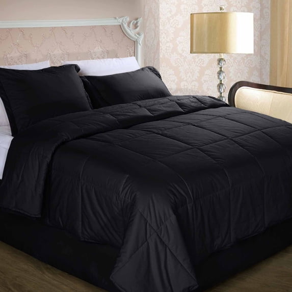 Cottonloft Sustainable Cotton Filled Medium Warmth Breathable Hypoallergenic Comforter - Twin