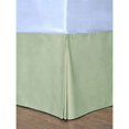 thumbnail image 1 of Cottonpure Colors Sustainable Cotton Bed Skirt, King, Sage, 1 of 2